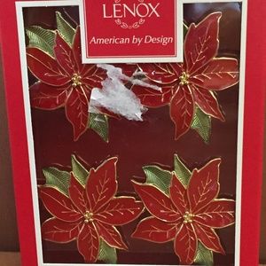 Lenoxx Napkin  Metal Holliday Rings